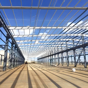 Atelier en structure métallique préfabriquée certifié CE, conception personnalisée, <span class=keywords><strong>prix</strong></span> compétitif - Product Image 6