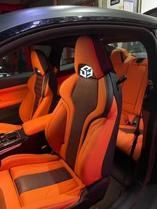 Para <span class=keywords><strong>BMW</strong></span> Serie 3 Mejorado a M3 Asientos de Cuero Real de Estilo para <span class=keywords><strong>BMW</strong></span> E90 91 92 93 21 30 36 46 F30 31 <span class=keywords><strong>34</strong></span> 35 G20 G21 - Product Image 3