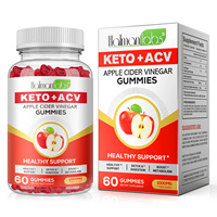 Hatmanlabs Gummies Minceur Keto au Vinaigre de Cidre de Pomme (ACV) pour la Perte de Poids, Gummies aux Fruits pour le Soutien à la Perte de Poids