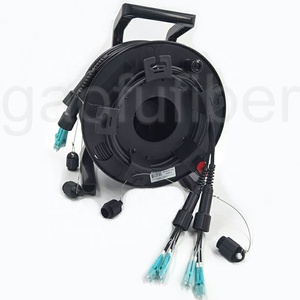 Cable Táctico Blindado de 4, 8 y 12 Hilos Multimodo OM3-150 OM3-300 con Conector LC de Fibra para Cámara de Video y Transmisión Exterior - Product Image 3