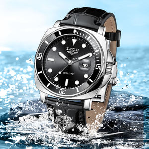 <span class=keywords><strong>Reloj</strong></span> de Cuero Negro <span class=keywords><strong>LIGE</strong></span> LG89155 a <span class=keywords><strong>Precio</strong></span> de Mayoreo para <span class=keywords><strong>Hombre</strong></span>, <span class=keywords><strong>Reloj</strong></span> de Cuarzo con Fecha, Fácil de Leer, Regalo para Esposo, Padre, Cumpleaños - Product Image 2