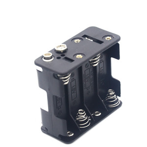 Boîtier de batterie 8x AA 1,5V empilable avec clip 9V portable - Product Image 3