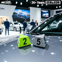 Nouveau design – Panneau magnétique de toit pour voiture, personnalisable avec numéro et logo, idéal pour concessionnaires, taxis et flottes (vente en gros)