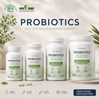 Polvo Probiótico de Lactobacillus Acidophilus 100B CFU G, Materia Prima a Granel para Suplementos en Cápsulas y Tabletas, Proveedor OEM ODM B2B