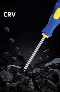 Juego de Destornilladores Industriales OEM de Cabeza Plana, Mango de Plástico Resistente a la Corrosión, Magnético, de Cromo Vanadio, Personalizable - Product Image 6