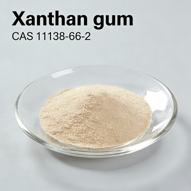 Food Grade 80 Mesh 120 Mesh 200 Mesh Thickener Stabilizer for Food Beverage Cosmetics E415 CAS 11138-66-2 Xanthan Gum