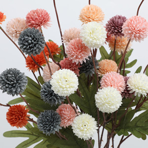 Flores Artificiales al por Mayor, Diente de León y Crisantemo, Adornos Florales para Sala de Estar, Suministros de Decoración para Bodas - Product Image 6