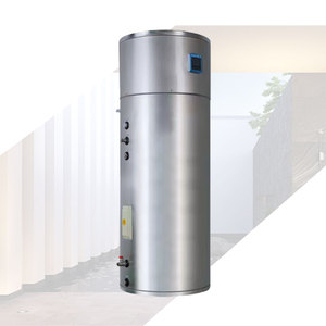 Chauffe-eau à pompe à chaleur intégré pour chauffage domestique en Europe, 200L 300L, en acier inoxydable, pour eau chaude sanitaire - Product Image 1