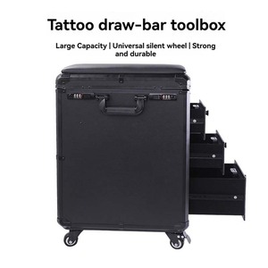 Attrezzatura per Tatuaggi, Valigetta Multifunzionale Portatile/Carrello per Tatuatori, Multistrato, Alta Capacità, Vendita all'Ingrosso. - Product Image 1