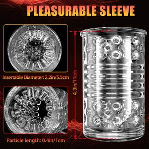 APP Kontrollü Elektrikli Mastürbatör Penis Pompası Eğitici Cep Vajinası İtici Döner Erkek Mastürbasyon Aleti Vakumlu Tabanlı - Product Image 5