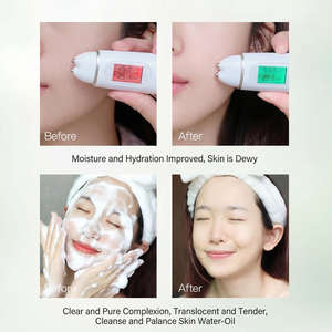 Limpiador <span class=keywords><strong>Facial</strong></span> Espumoso <span class=keywords><strong>de</strong></span> Uso Diario, Suave, con Aminoácidos, Control <span class=keywords><strong>de</strong></span> Grasa, Hidratante y Blanqueador, Marca Privada - Product Image 6