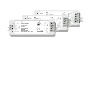 V1 RF <strong>Wireless</strong> <strong>LED</strong> Dimmer <strong>Controller</strong> 1-Channel 8A Remote Control for 12V/24V/36V <strong>Led</strong> Strip Single Color ROHS Compliant - Product Image 5