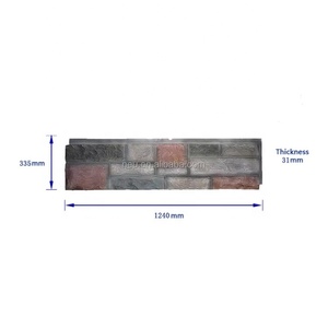 NEU 2025 <span class=keywords><strong>Paneles</strong></span> de pared Revestimiento de pared flexible 3D Sconcrete Hoja de mármol Precio <span class=keywords><strong>Pvc</strong></span> Decoración de yeso Piedra de <span class=keywords><strong>imitación</strong></span> Pu Chapa de <span class=keywords><strong>ladrillo</strong></span> Exterior - Product Image 4