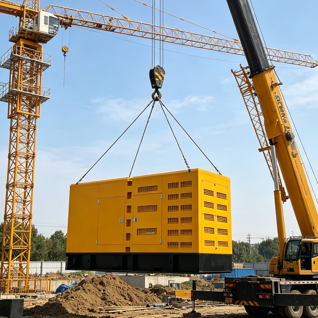 Super Silent 800KVA 600KVA Industrial Diesel Generator Price with Original Engine and Brushless Alternator Standby Power Genset