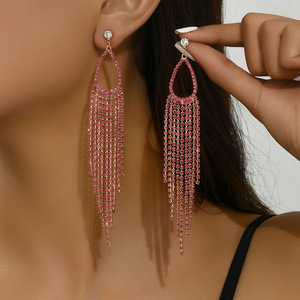 <span class=keywords><strong>Boucles</strong></span> <span class=keywords><strong>d</strong></span>'oreilles à la mode et exquises pour femmes, une paire pour la fête <span class=keywords><strong>d</strong></span>'anniversaire - Product Image 3