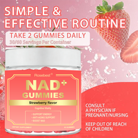 Integratore in Gommose Senza Zucchero NAD+ 1000mg a Marchio Privato OEM, Supporto Anti-Età ed Energetico con Resveratrolo e Quercetina