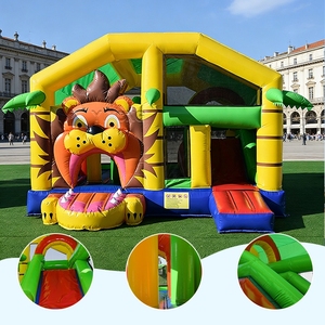<span class=keywords><strong>Castillo</strong></span> Inflable de Buena Calidad, <span class=keywords><strong>Castillo</strong></span> Hinchable con Tobogán, Diseño de Personajes de Dibujos Animados para Exteriores - Product Image 3