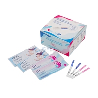 Prueba de Embarazo Temprana en Tira, 99% de Precisión, Kit de Prueba Rápida de HCG para el Hogar, 5 mm de Ancho, CE IVD