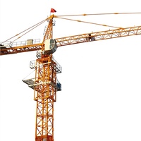 Qtz315 7527 Grue à tour à dessus plat 40 mètres de hauteur 12 tonnes Marque topless Qtz31.5 Grue à tour 3t