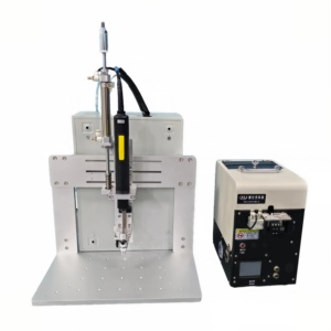 Machine de serrage de vis industrielle personnalisable avec plateforme pneumatique et moteur PLC, alimentateur de vis, couple de 1-8 kgf.cm, écran tactile PLC - Product Image 2