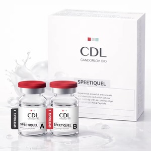 Set doble de 2 fases de 35ml para compra al por mayor: Gel iluminador con extracto de ginseng y suero reafirmante Peetiquel Red PDRN, cuidado de la piel coreano. - Product Image 3