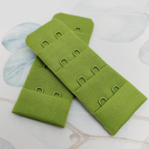 Extensor de Tirantes de Lencería de Aleación de Nailon al por Mayor de Fábrica, 4 Filas, 2 Ganchos, Cierre de Cinta para Sujetador, Ajustador de Tirantes, Cinta para Ropa Interior - Product Image 2