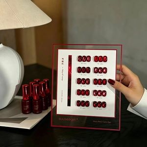 Suuseegel – Kit de vernis à ongles gel magnétique œil de chat rouge 10 couleurs, à retirer par trempage, pour professionnels de salon de manucure - Product Image 1