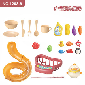 Jouet de pêche pour enfants avec pulvérisation d'eau, ensemble de cuisine électrique pour jeu de rôle, jouet éducatif en plastique pour enfants de 2 à 6 ans, n° 1203 - Product Image 4