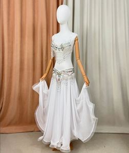 <span class=keywords><strong>Costume</strong></span> de danse du ventre professionnel pour femmes, vente chaude, tenue pour spectacle sur scène, ensemble de 3 pièces, <span class=keywords><strong>costume</strong></span> de danseuse de carnaval orné de perles - Product Image 5