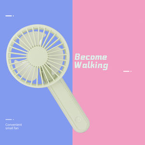 Ventilador USB Pequeño, Portátil, Silencioso, Plegable, para Dormitorio de Estudiantes, Ventilador de Mano, Mini Ventilador de Escritorio, Regalo, Ventiladores Recargables para el Hogar - Product Image 3