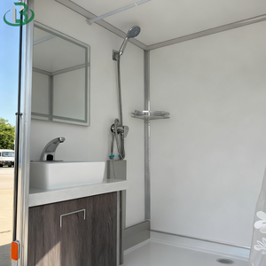 Bagno Portatile su Rimorchio da 3 Metri per Cantieri Edili, Fornitura Diretta dalla Fabbrica - Product Image 3