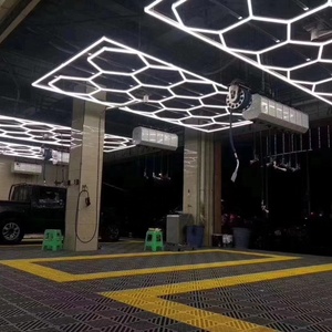 หลอดไฟ LED สำหรับโรงงานอุตสาหกรรม โกดัง โรงรถ ไฟเพดาน โมเดิร์น สำหรับหลอดไฟ 100v ประตูโรงรถ กระจก รังผึ้ง - Product Image 1