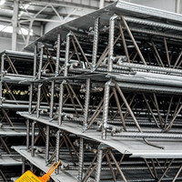 TD4 100 Bar Truss Composite Decking pour Bâtiment de Bureau Préfabriqué en Conteneurs Système de Plancher Léger et Structurel