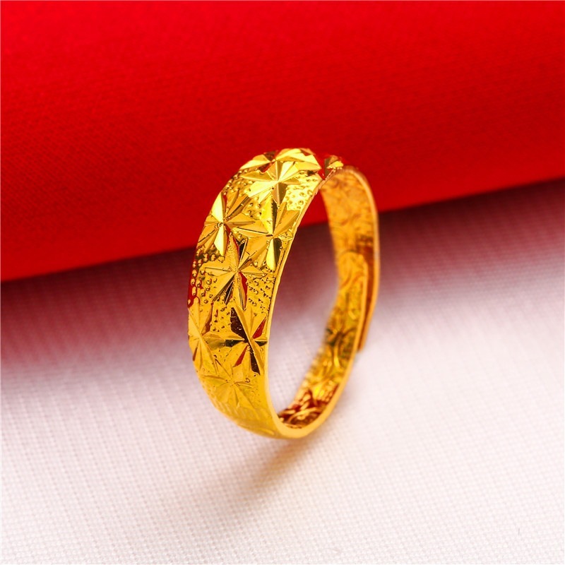 Bague blanche pour femme, taille 14, ouverture ajustable