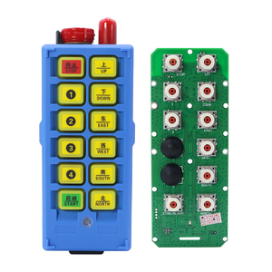 Control Remoto Industrial por Radio de 8 Botones de Velocidad Única, Anti-choque, para Polipasto Eléctrico, Estándares Internacionales - Product Image 3