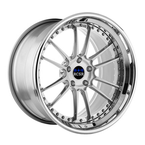 Jantes RCSR forgées sur mesure à profil profond concave, 19 pouces, 26 pouces, jantes chromées 5x114.3 pour Infiniti Q50 G37 Nissan 370Z <span class=keywords><strong>Mazda</strong></span> <span class=keywords><strong>MX5</strong></span> Miata - Product Image 2