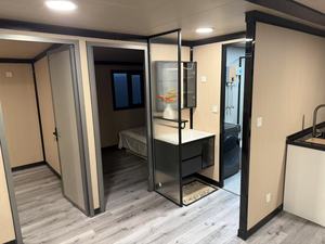 Sẵn sàng để tàu 40ft 20ft prefab Granny phẳng di động mở rộng nhà CONTAINER 5 phòng ngủ đúc sẵn vận chuyển nhà di động - Product Image 2