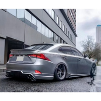 Pour 13-20 Lexus est becquet Lexus IS300 Is350 Style becquet diffuseur coffre en Fiber de carbone