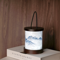 Lampe de chevet LED rechargeable avec capteur tactile, lumière chaude à intensité variable, lampe de table portable pour la décoration de la chambre à coucher et du bureau