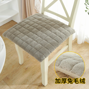 สกายเจคิวเบาะรองนั่งบิสกิตหนา 25x35 ซม. ผ้ากำมะหยี่สีทึบสำหรับห้องนั่งเล่นห้องรับประทานอาหารในสำนักงาน - Product Image 5