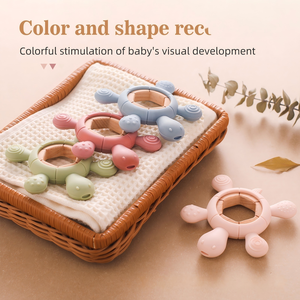 <span class=keywords><strong>Anneau</strong></span> <span class=keywords><strong>de</strong></span> <span class=keywords><strong>dentition</strong></span> en silicone <span class=keywords><strong>de</strong></span> qualité alimentaire pour bébé, jouet en forme <span class=keywords><strong>de</strong></span> gouvernail, <span class=keywords><strong>anneau</strong></span> en bois, pour apaiser les gencives, cadeau sensoriel pour nourrissons, nouveau-nés et tout-petits - Product Image 5