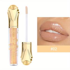 Brillo de labios hidratante de larga duración con brillo Ingredientes herbales Forma de lápiz de tinte brillante Nuevas características de maquillaje Embalaje de caja - Product Image 6
