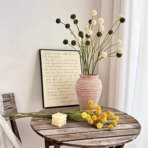 Flor Artificial de Castaño Dorado, Bola Decorativa para el Hogar, Simulación de Plástico, Accesorios para Bodas, Decoración de Mesa de Salón - Product Image 2