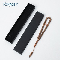 Chapelet religieux original personnalisé en usine Cadeau unisexe musulman Tasbeeh 33 bois imité Tasbih Islam Collier de prière Chapelet