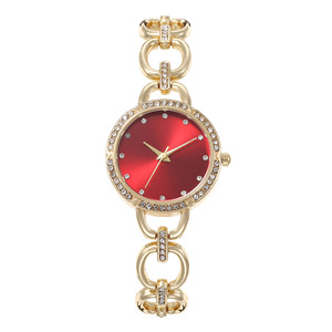 YuSa <span class=keywords><strong>298</strong></span> nuovo orologio di cristallo di diamante moda donna orologio al quarzo orologi in acciaio inossidabile - Product Image 1