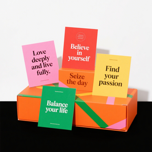 2025 nouvelle usine en gros carte d'affirmations pour enfants ensemble de cartes estime de soi cartes de <span class=keywords><strong>pensée</strong></span> positives avec boîte en papier dur - Product Image 3