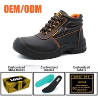 Chaussures de sécurité industrielles pour hommes CE S3, embout en acier, semelle intermédiaire en acier, anti-perforation, antistatiques, résistantes à l'huile et à l'eau, semelle en PU antidérapante
