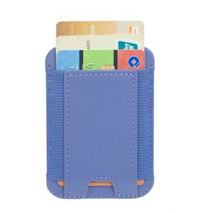 Porte-cartes MagSafe en cuir synthétique moderne, grande capacité, extensible, pour iPhone 15, 14, 12, avec logo personnalisé Pro - Product Image 2