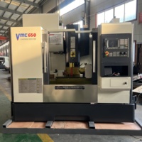 Fresadora CNC de 3 Ejes de Alta Precisión con Motor de un Solo Husillo BT40, VMC650, Centro de Mecanizado Vertical