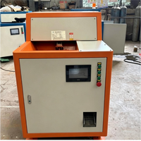 Machine de recyclage automatique de copeaux à haute productivité pour la protection de l'environnement (compacteur de boîtes) pour l'aluminium et l'acier inoxydable